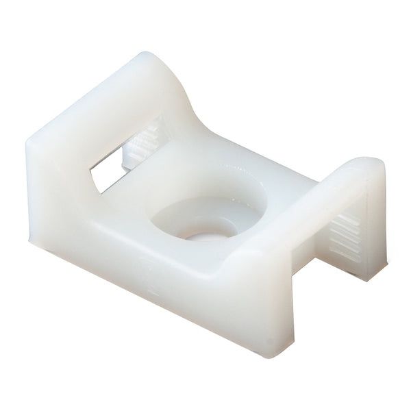 Ancor Cable Tie Mount - Natural - #10 Screw - 25-Piece [199262] - Image 1