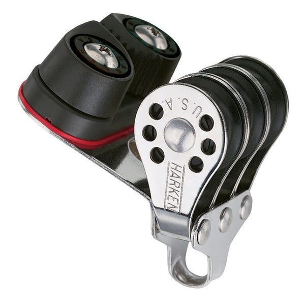 Harken 22mm Triple Micro Block w/Cam Cleat [230] - Image 1