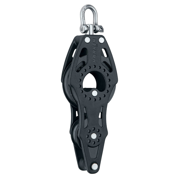 Harken 57mm Carbo Air Fiddle Block w/Swivel  Becket [2622] - Image 1