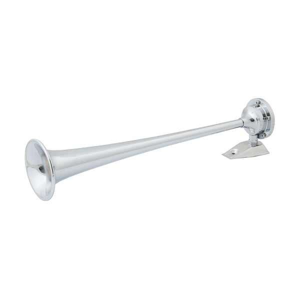 Marinco 12V Chrome Plated Single Trumpet Air Horn [10105] - Image 1