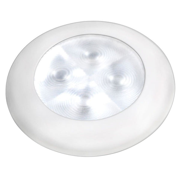 Hella Marine Courtesy Light - Warm White w/White Rim [980500741] - Image 1