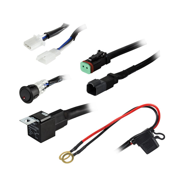 HEISE 1 Lamp DR Wiring Harness  Switch Kit [HE-SLWH1] - Image 1