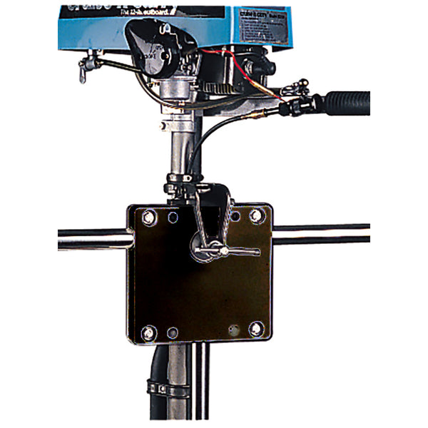Sea-Dog Poly Rail Mount Motor Bracket - Black [327151-1] - Image 1