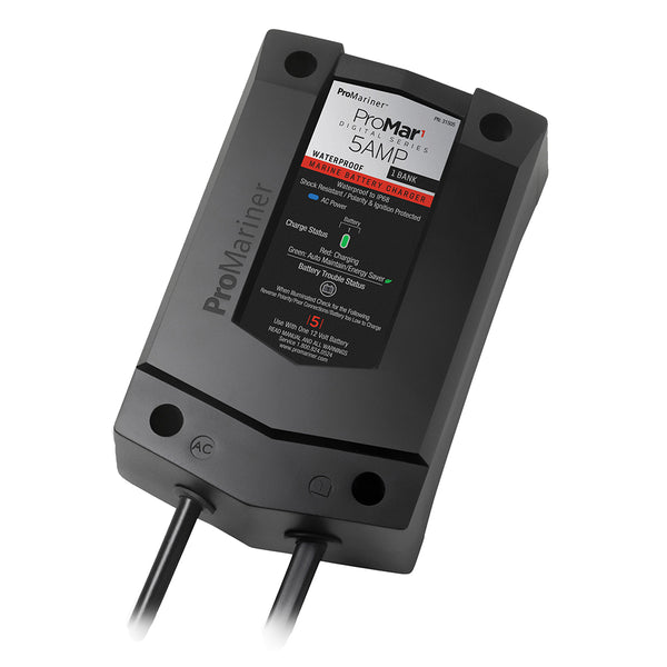 ProMariner ProMar1 DS Digital - 5 Amp - 1 Bank Charger [31505] - Image 1