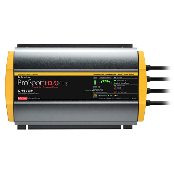 ProMariner ProSportHD 20 Plus Gen 4 - 20 Amp - 3 Bank Battery Charger [44021] - Image 1