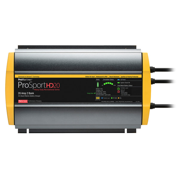 ProMariner ProSportHD 20 Global Gen 4 - 20 Amp - 2 Bank Battery Charger [44028] - Image 1
