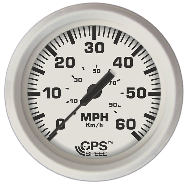 Faria Dress White 4 GPS Speedometer  60 MPH 33147