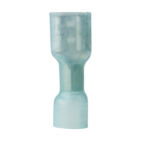 Ancor Heat Shrink Speaker Disconnect Female 16-14 AWG, .187 Tab - 100 Piece [337899] - Image 1