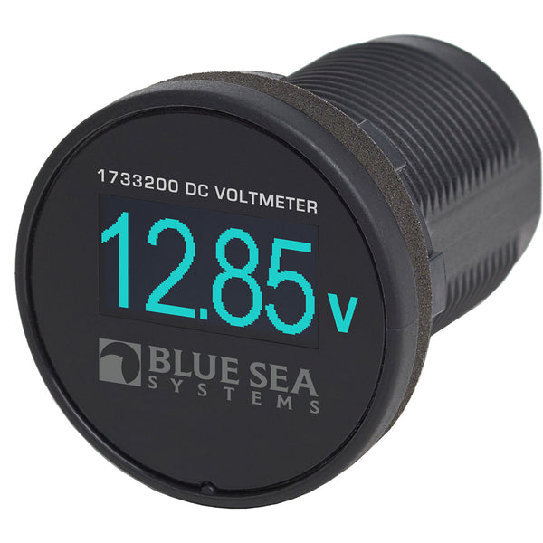 Blue Sea 1733200 Mini OLED Voltmeter - Blue [1733200] - Image 1