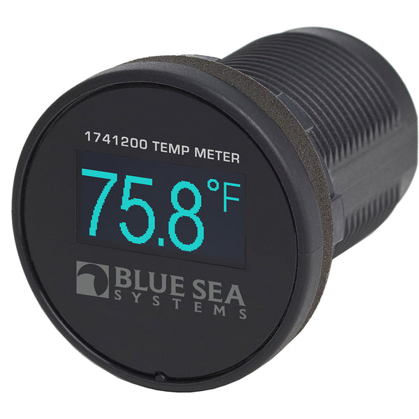 Blue Sea 1741200 Mini OLED Temperature Monitor - Blue [1741200] - Image 1