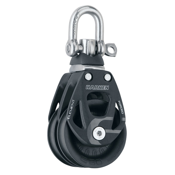 Harken 60mm Double Aluminum Element Block w/Swivel [6269] - Image 1