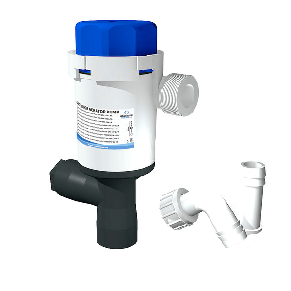 Albin Group Twinport Aerator Pump - 500 GPH - 12V [01-05-074] - Image 1