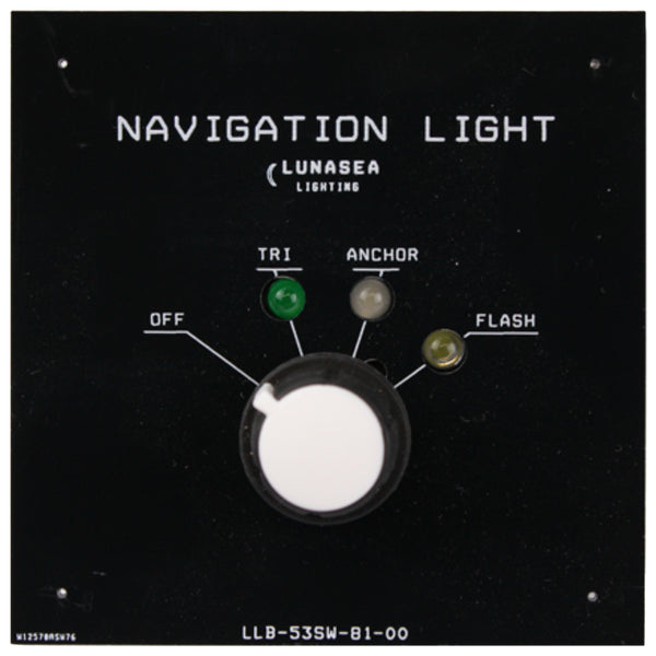 Lunasea Tri/Anchor/Flash Fixture Switch [LLB-53SW-81-00] - Image 1
