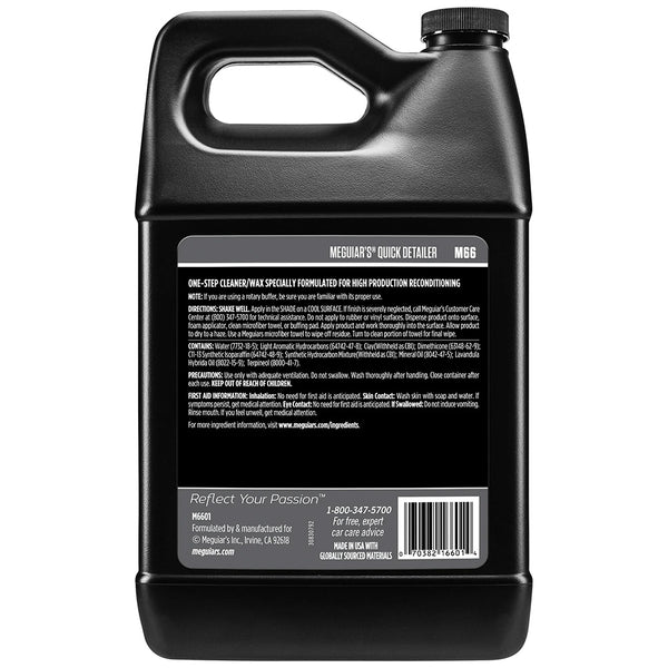 Meguiars Mirror Glaze Quick Detailer - 1 Gallon *Case of 4* [M6601CASE] - Image 2