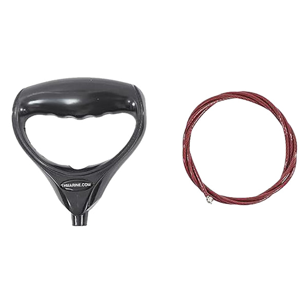 T-H Marine G-Force Trolling Motor Handle  Cable - Black [GFH-1G-DP] - Image 1