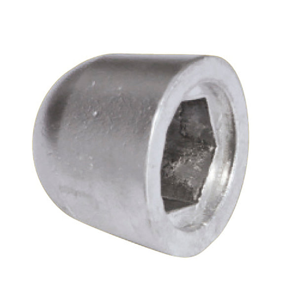 Tecnoseal Zinc Nut Sidepower Anode f/SP125T-285TC, SE120, SE150, SP220/300 HYD  SH160 Sleipner Bow Thruster Propellers [02480] - Image 1
