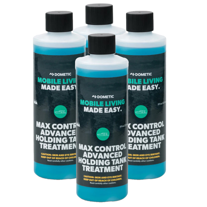 Dometic Max Control Holding Tank Deodorant - Four (4) Pack of 8oz Bottles  [379700029]