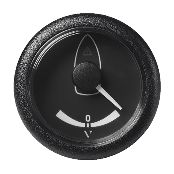 Veratron 52MM 2116 ViewLine Rudder Angle Gauge 40 STBPort  Black Dial  Bezel A2C59514154