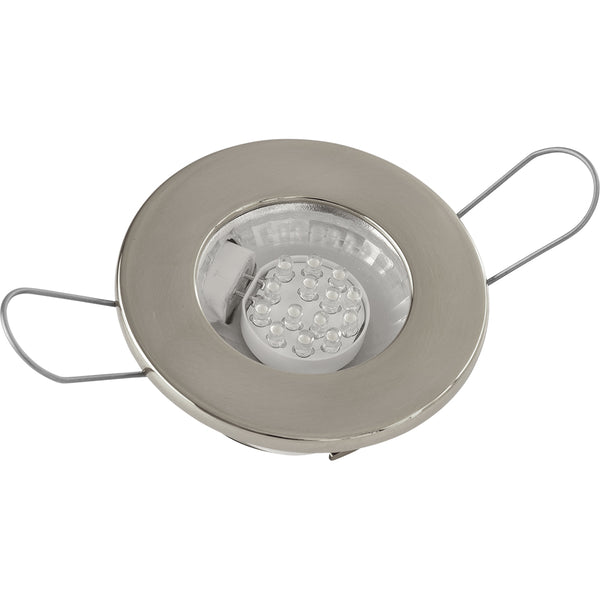 Sea-Dog LED Overhead Light - Brushed Finish - 60 Lumens - Clear Lens - Stamped 304 Stainless Steel [404230-3] - Image 1