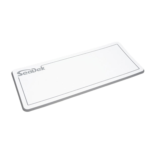 SeaDek Large Helm Pad - White/Storm Grey w/SeaDek Logo [37926-80375] - Image 1