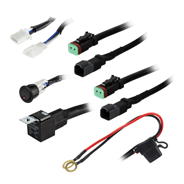 HEISE 2-Lamp Wiring Harness  Switch Kit [HE-DLWH1] - Image 1