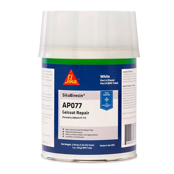 Sika SikaBiresin AP077 + BPO Cream Hardener - White - Quart [611547] - Image 1