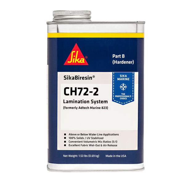 Sika SikaBiresin CH72-2 Medium Cure - Pale Amber - Quart [607407] - Image 1