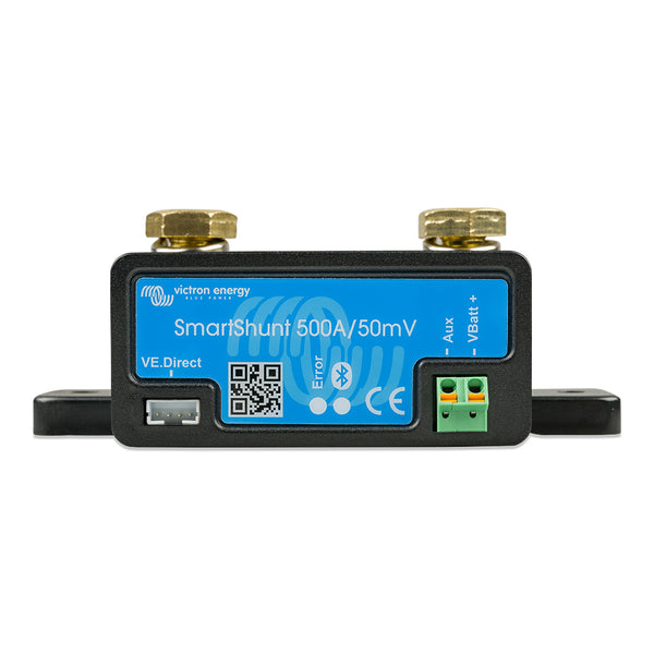 Victron SmartShunt 500AMP/50MV Bluetooth Smart Battery Shunt [SHU050150050] - Image 1