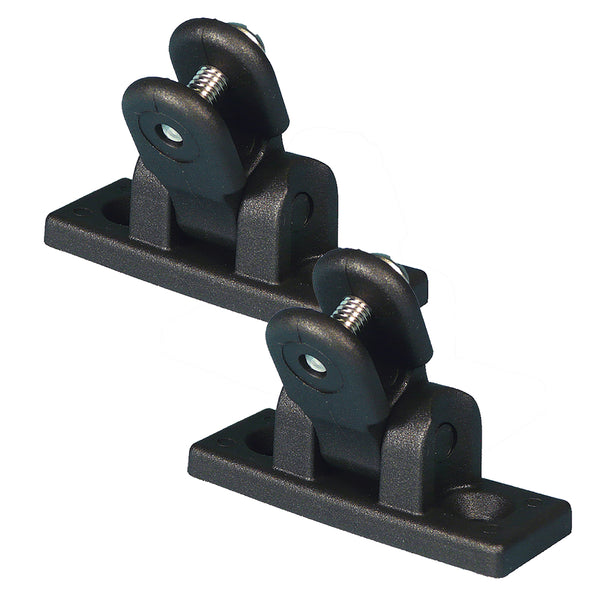 Carver Deck Hinge Nylon Pair - Black [7782B] - Image 1