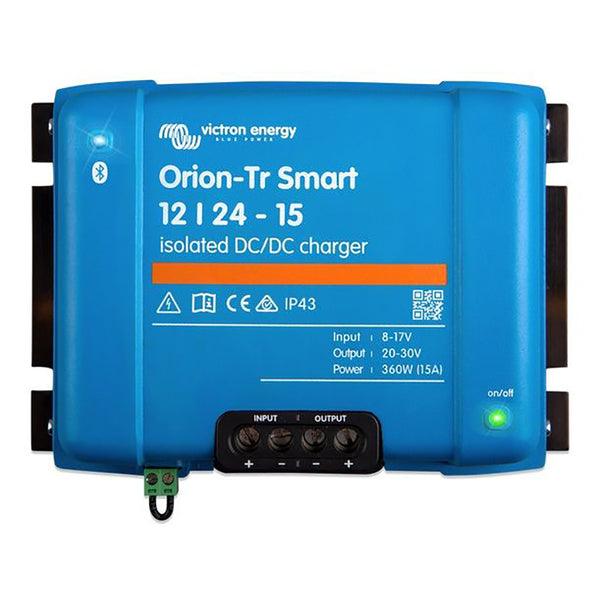 Victron Orion-TR Smart DC-DC 12/24-15 15A (360W) Isolated Charger or Power Supply [ORI122436120] - Image 1