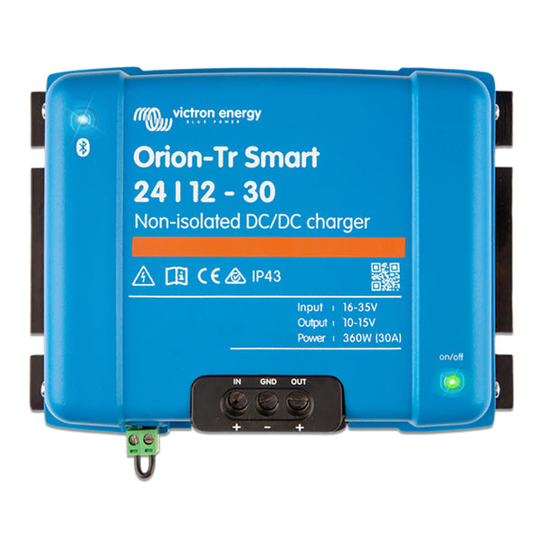 Victron Orion-TR Smart 24/12-30 30A (360W) Non-Isolated DC-DC or Power Supply [ORI241236140] - Image 1