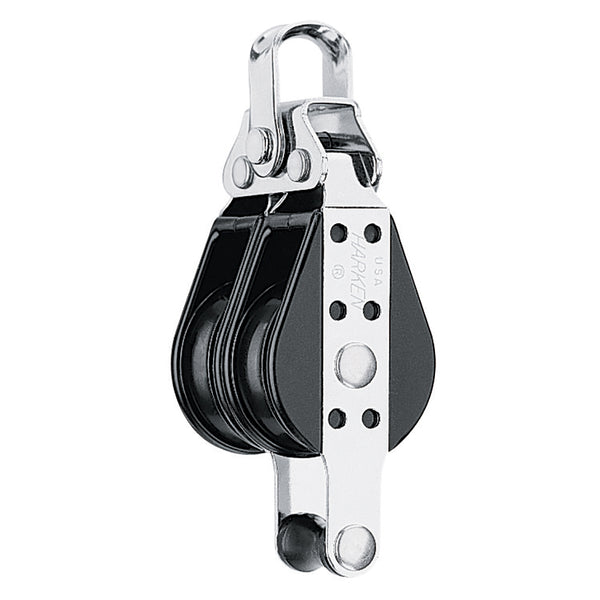 Harken 38mm Double Big Bullet Block w/Becket [128] - Image 1