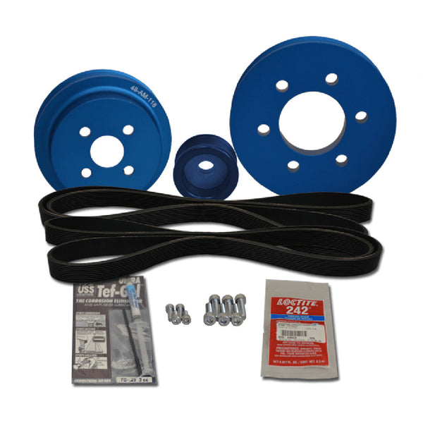 Barlmar Pulley Kit f/Yanmar 4LH-A [48-YSP-4LH-A] - Image 1