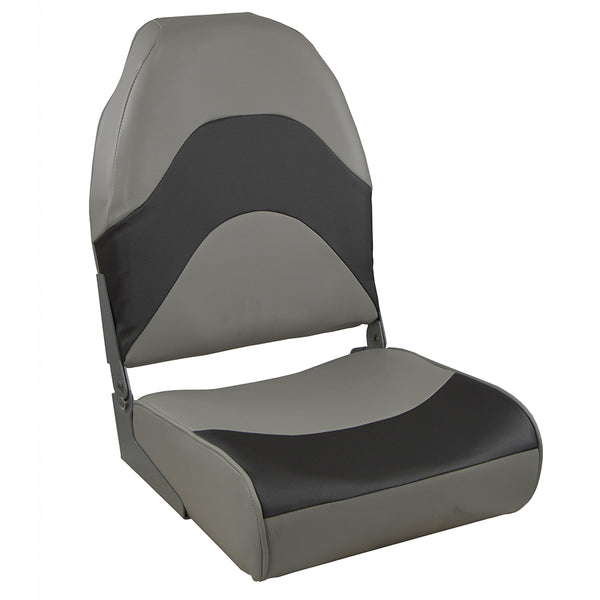 Springfield Premium Wave Folding Seat - Grey w/Meteor Stripe [1062034] - Image 1