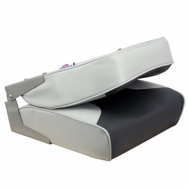 Springfield Economy Multi-Color Folding Seat - Grey/Charcoal [1040653] - Image 2