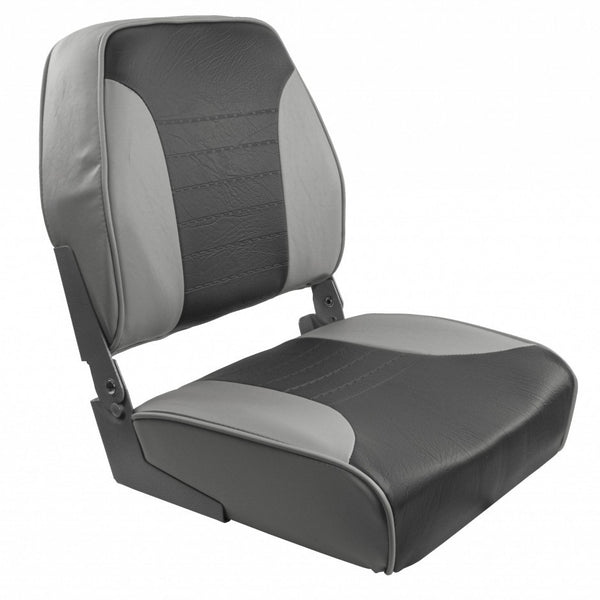 Springfield Economy Multi-Color Folding Seat - Grey/Charcoal [1040653] - Image 1