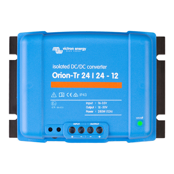 Victron Orion-TR DC-DC Converter - 24 VDC to 24 VDC - 280W - 12AMP Isolated [ORI242428110] - Image 1