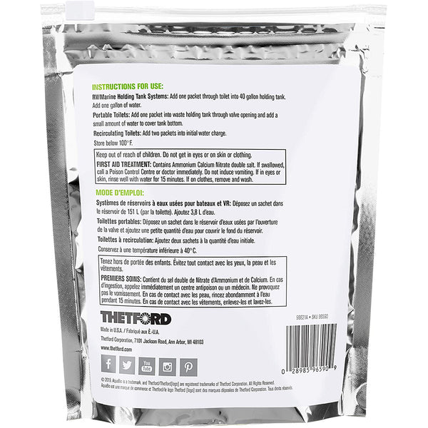 Thetford AquaBio - 16 Toss-Ins Concentrate Packets [96590] - Image 2