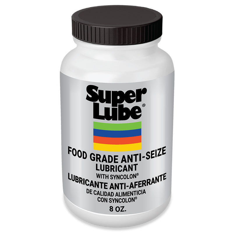 Super Lube Food Grade Anti-Seize w/Syncolon - 8oz Brush Bottle [48008]