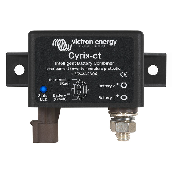 Victron Combiner 12/24V-230A Cyrix-CT Intelligent Combiner Microprocessor Controlled [CYR010230010] - Image 1