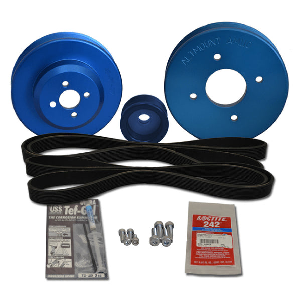 Balmar Pulley Kit f/Yanmar 3JH2-TE, 3JH2-E [48-YSP-3JH-C] - Image 1