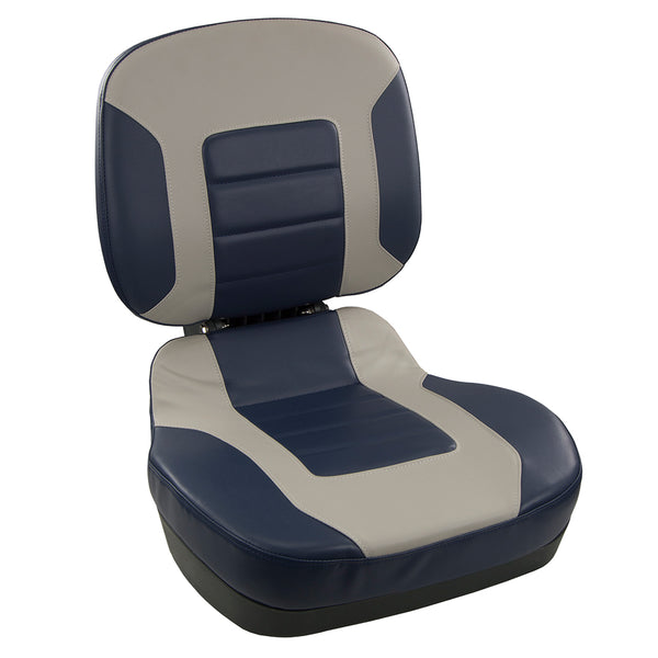 Springfield Fish Pro II Low Back Folding Seat - Navy/Grey [1041519] - Image 1