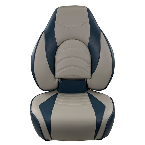 Springfield Fish Pro High Back Folding Seat - Blue/Grey [1041631-1] - Image 4