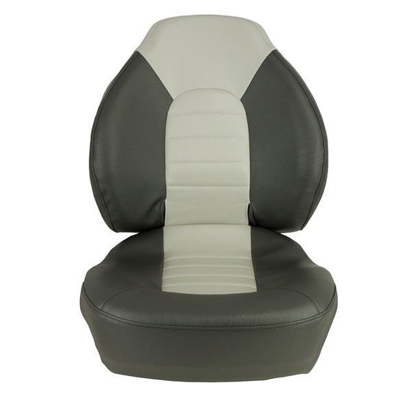 Springfield Fish Pro Mid Back Folding Seat - Charcoal/Grey [1041733] - Image 4