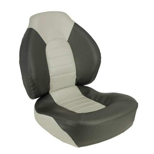 Springfield Fish Pro Mid Back Folding Seat - Charcoal/Grey [1041733] - Image 1