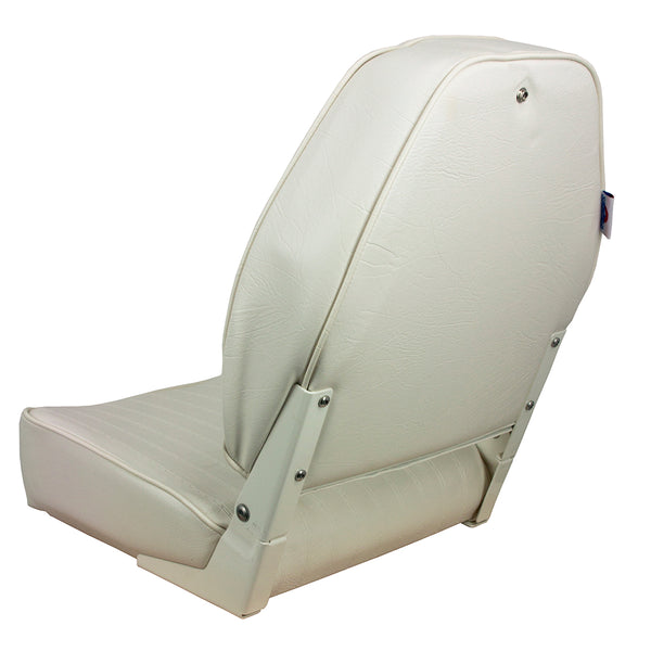 Springfield High Back Folding Seat - White [1040649] - Image 2