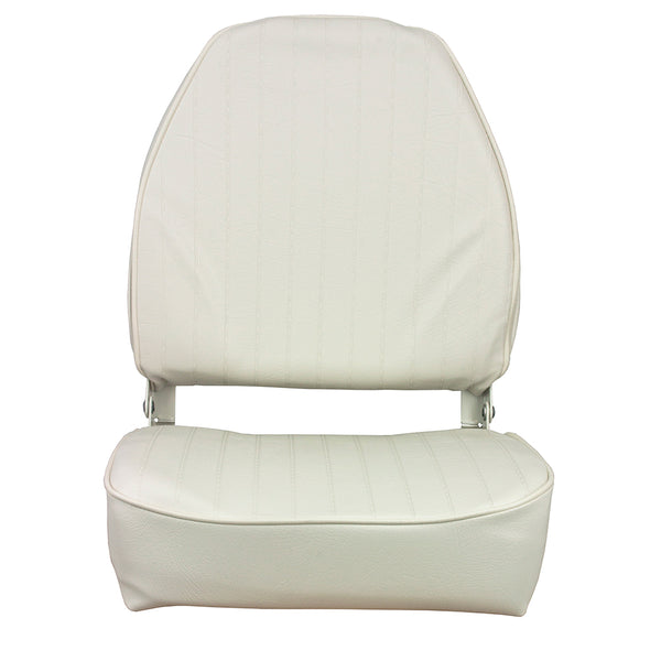 Springfield High Back Folding Seat - White [1040649] - Image 4
