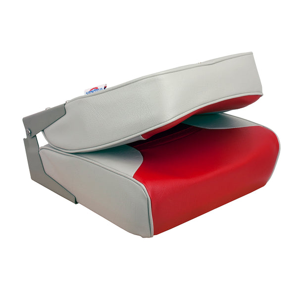 Springfield Economy Multi-Color Folding Seat - Grey/Red [1040655] - Image 3