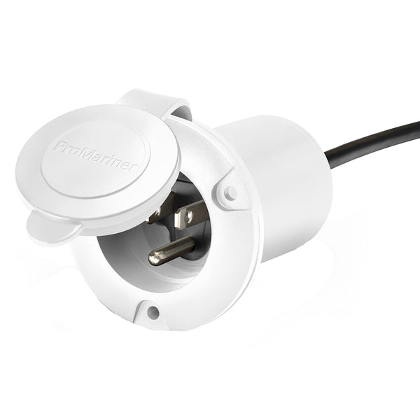 ProMariner Universal AC Plug - White [51310] - Image 1