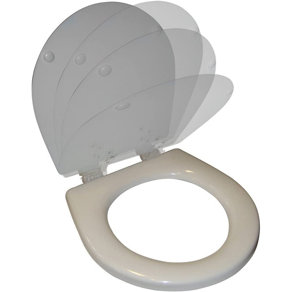 Raritan Soft Close Household Style Seat  Cover - White [1245SC] - Image 1